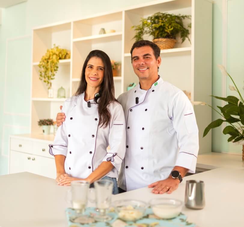 Pazzi Per Gelato - Casal fundador (Cecília e Vitor).